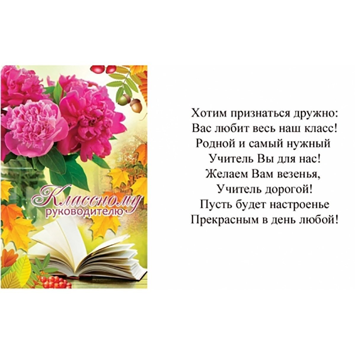 Стихи классному руководителю на выпускной, благодарность