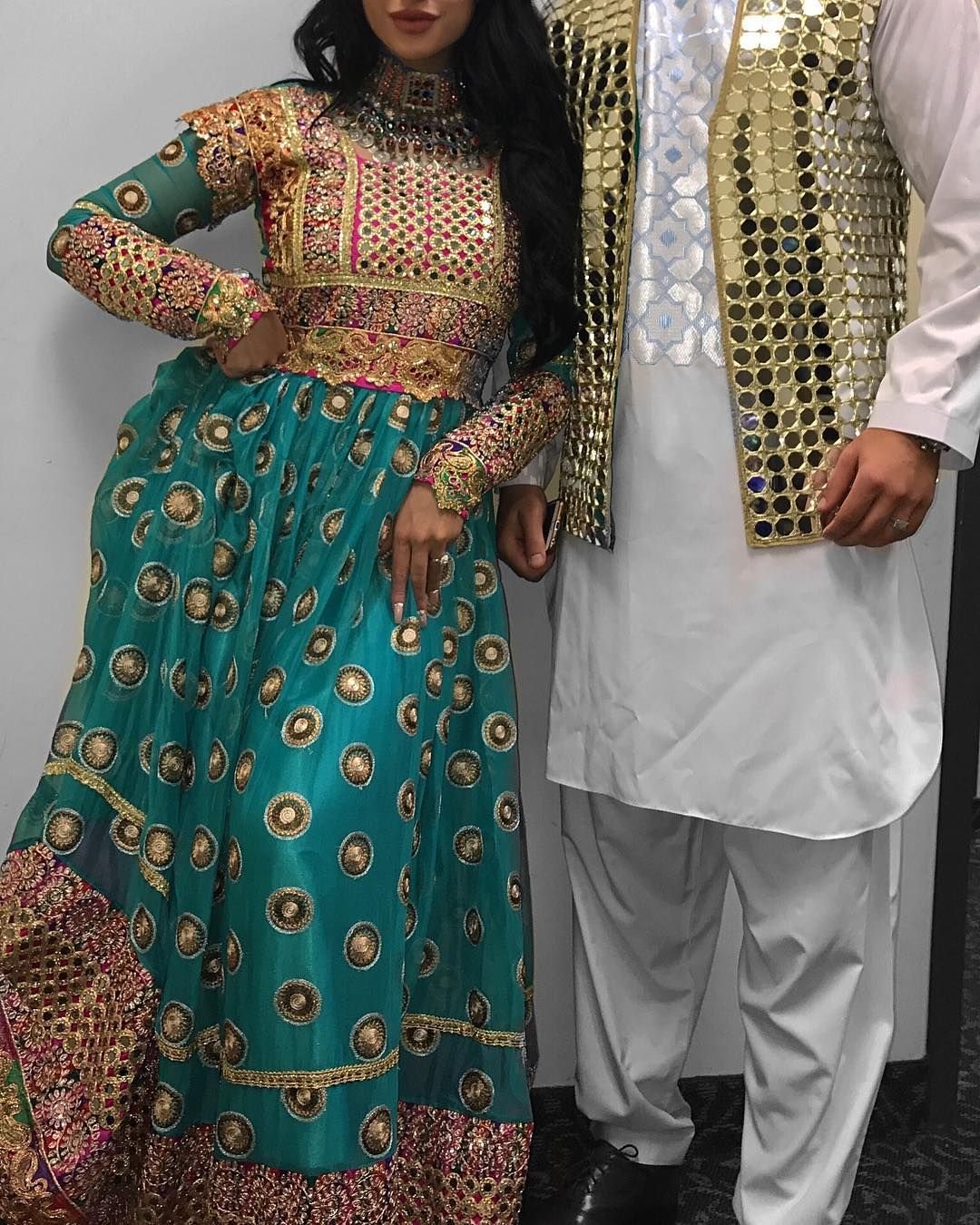 Афганистанское свадебное платье