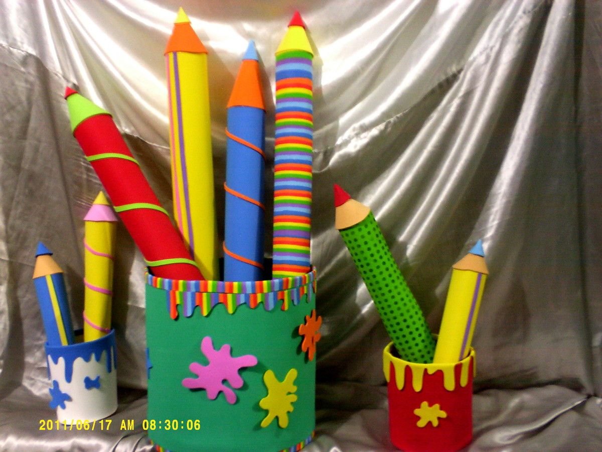 Объемные карандаши для оформления