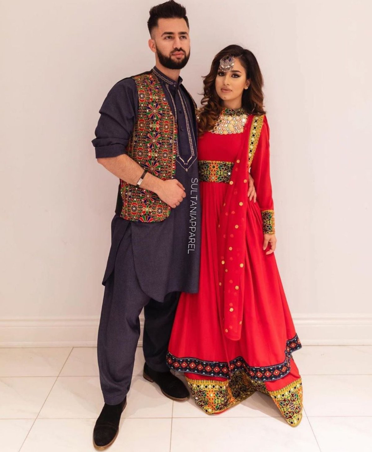 Свадебная одежда афганцев