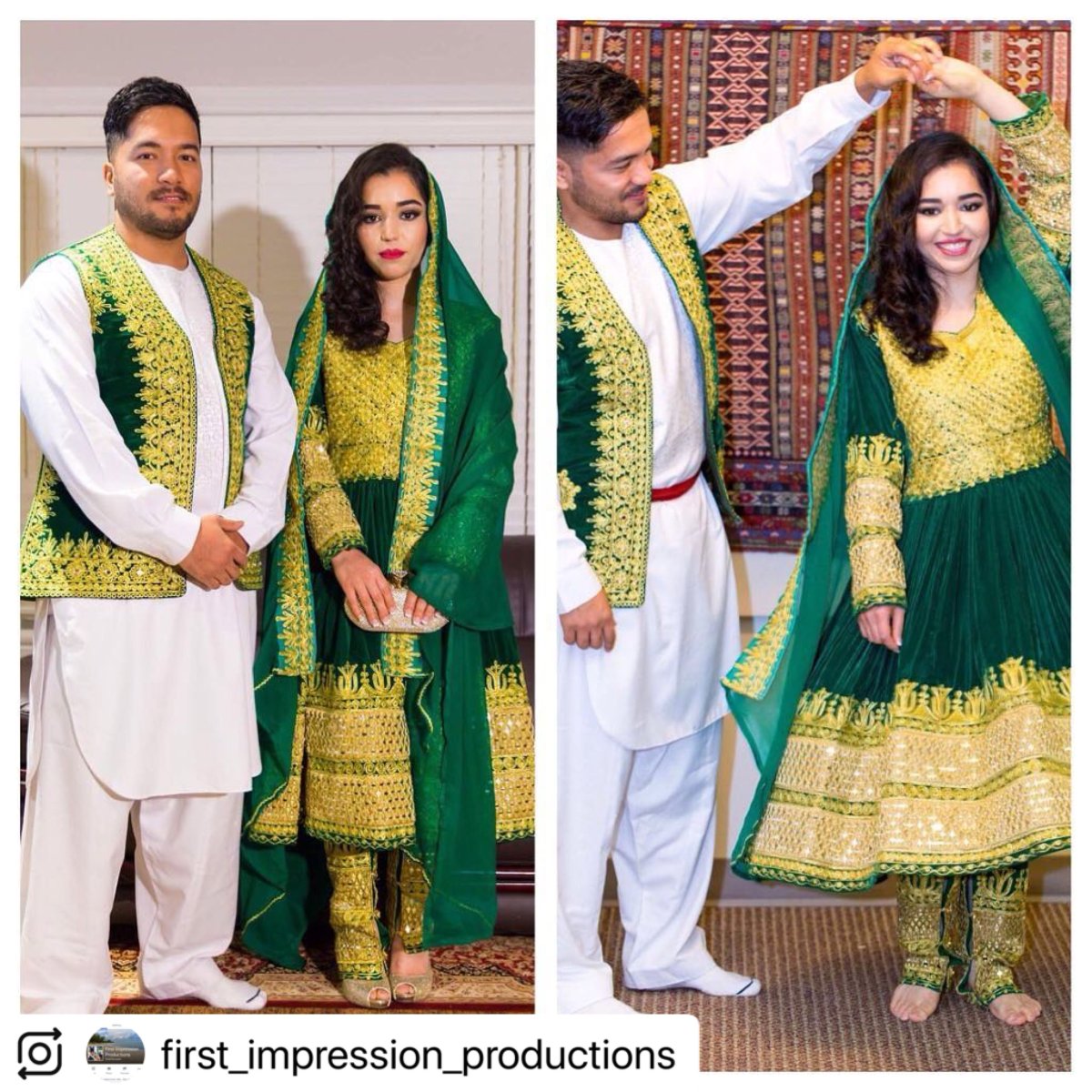 Свадебная одежда афганцев