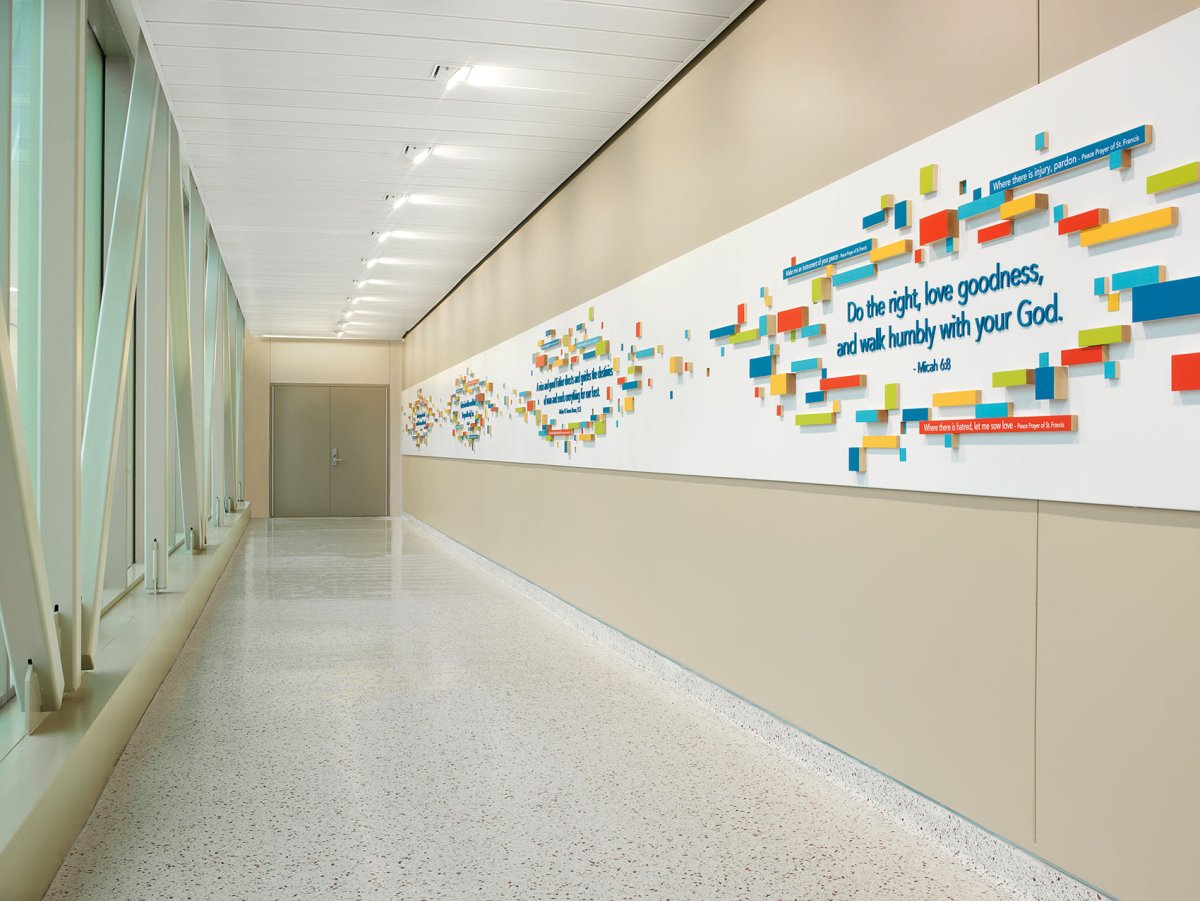 Оформление школьного коридора