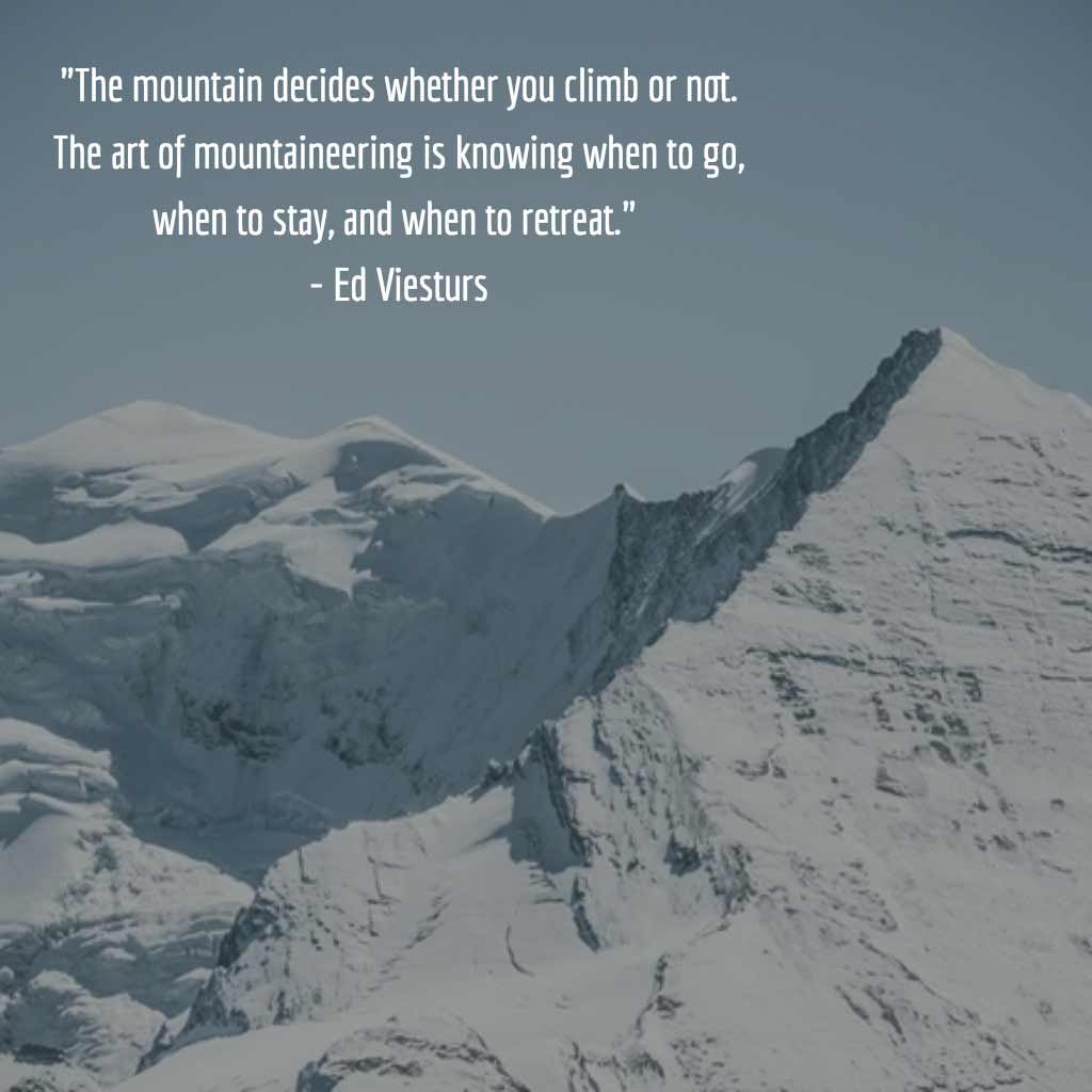 Красивые выражения про горы