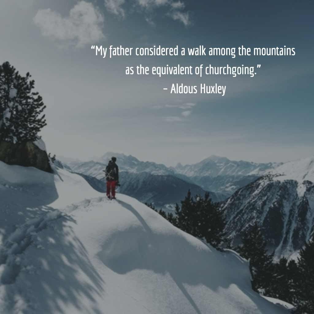 Высказывания про горы