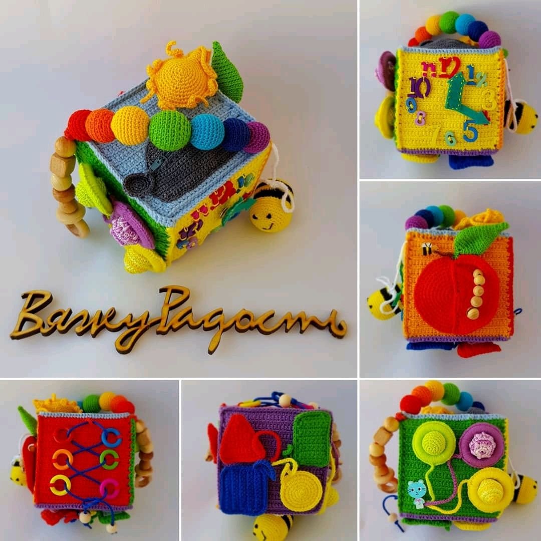 Развивающий кубик для малышей