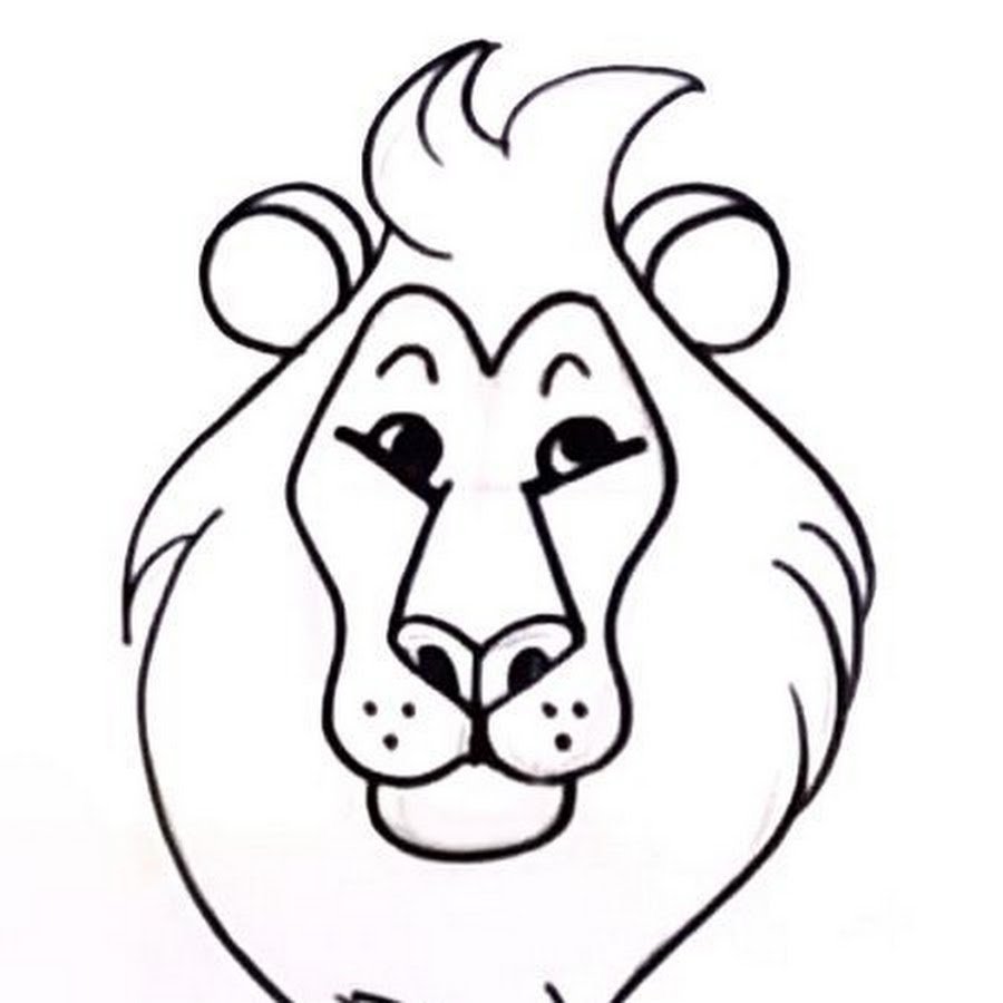 Морда Льва для детей