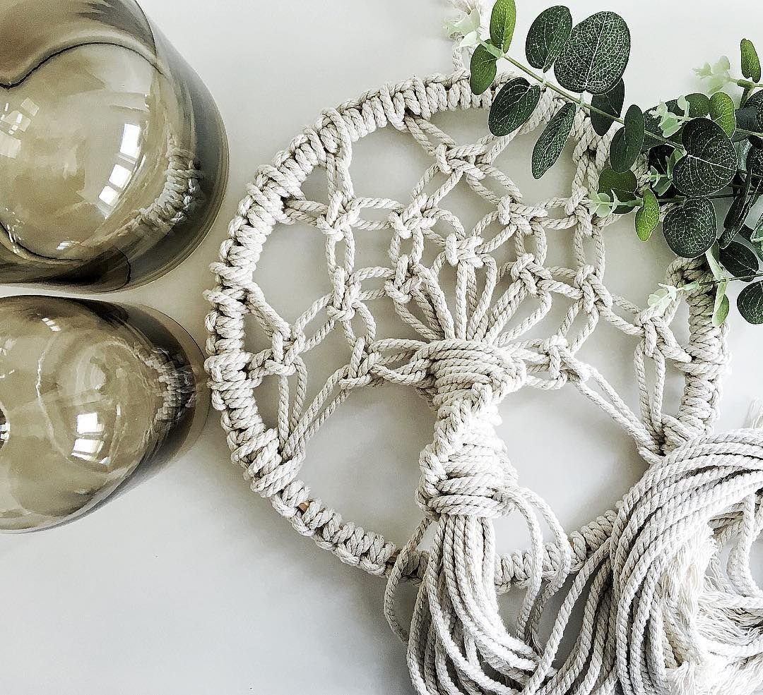 Дерево жизни макраме