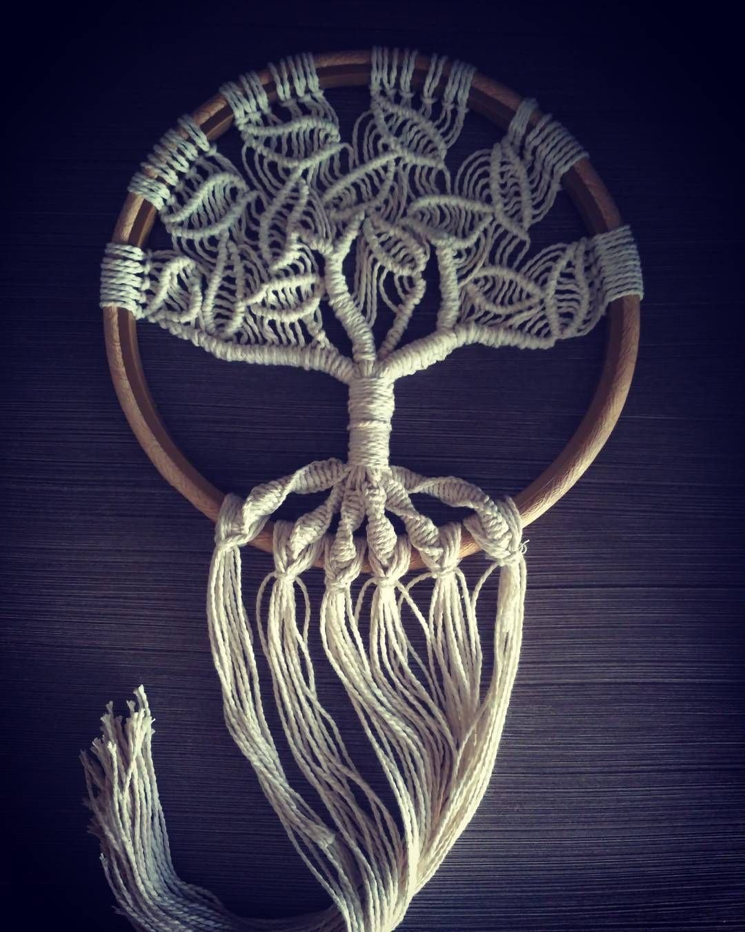 Панно Древо жизни макраме