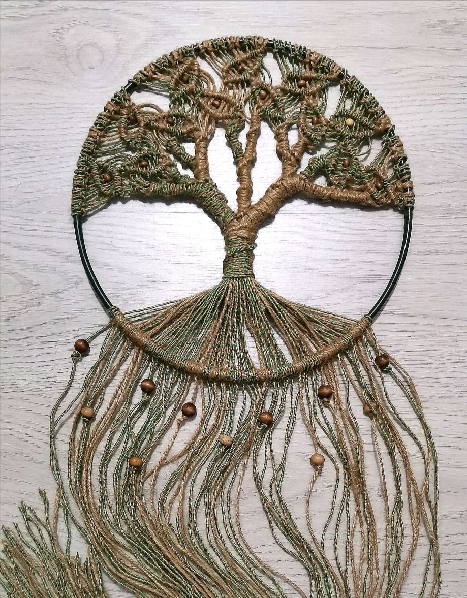 Родовое дерево макраме