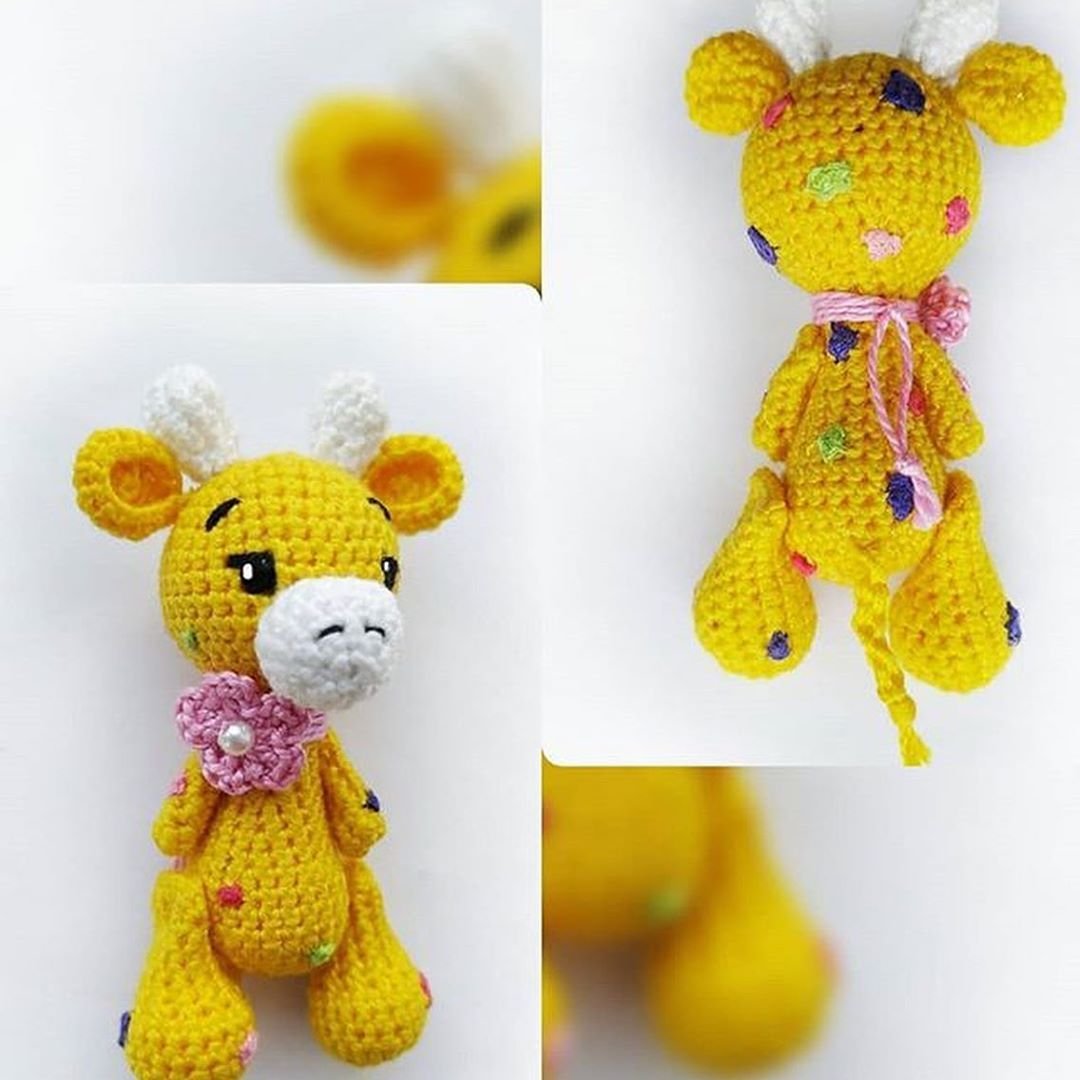 Мини Жирафик крючком