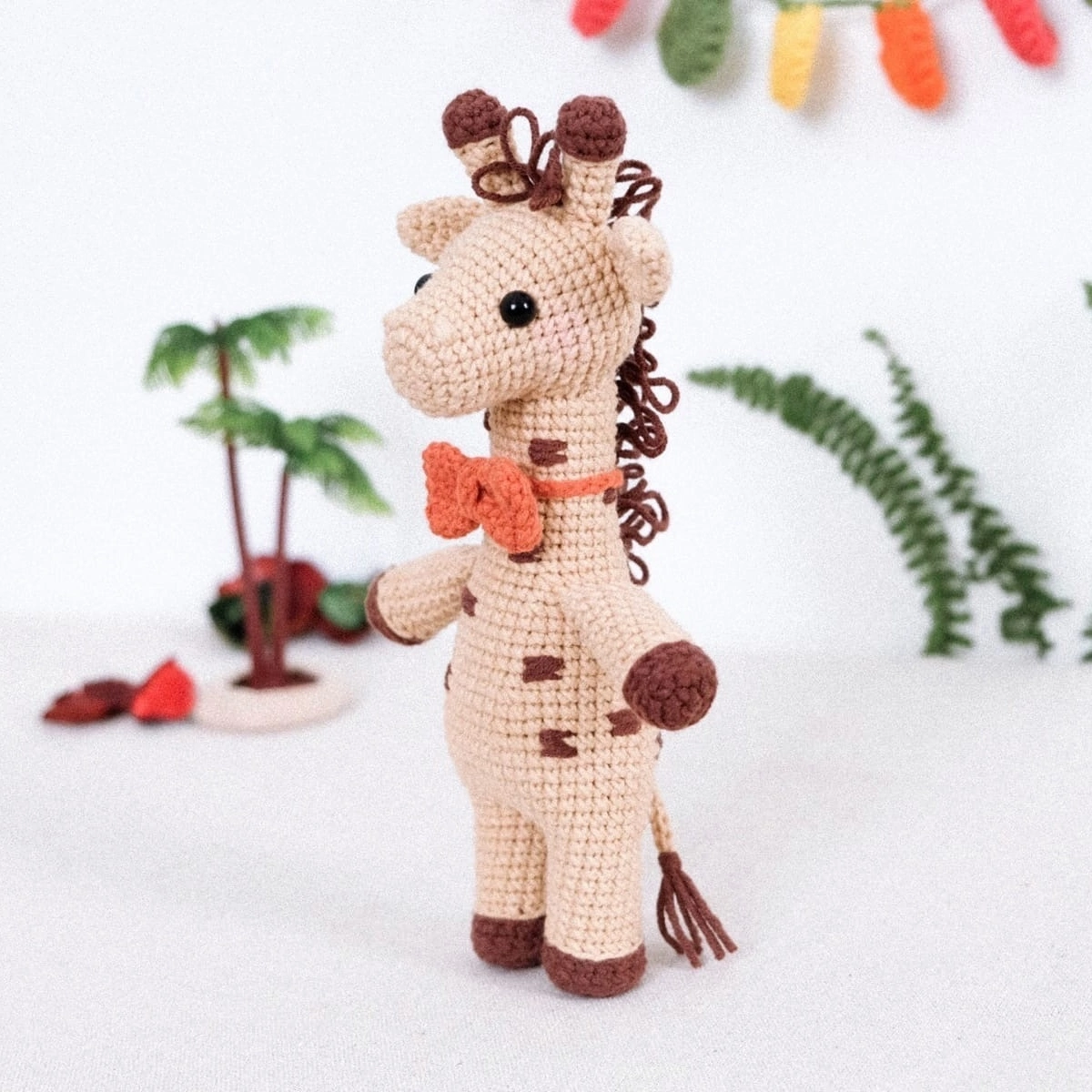 Амигуруми вязаный Жирафик Джо