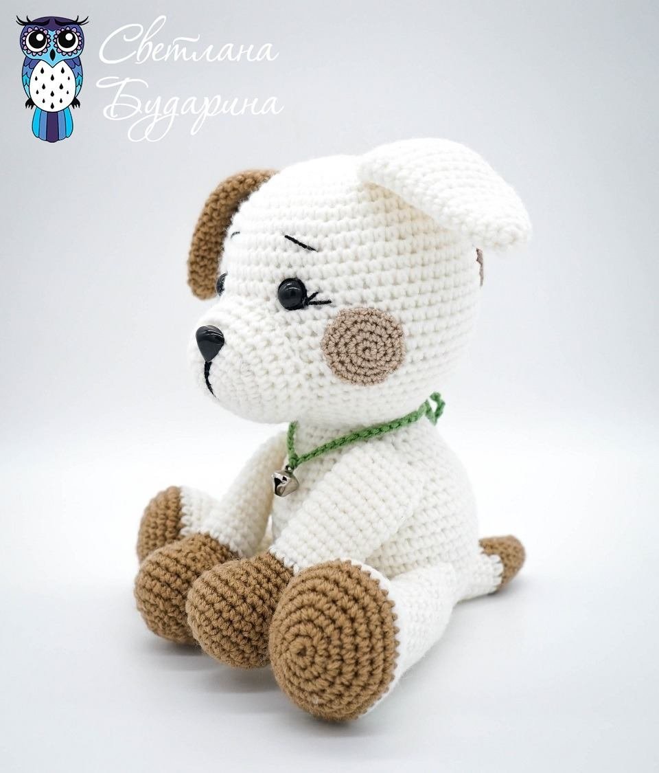 Амигуруми Акита собачка