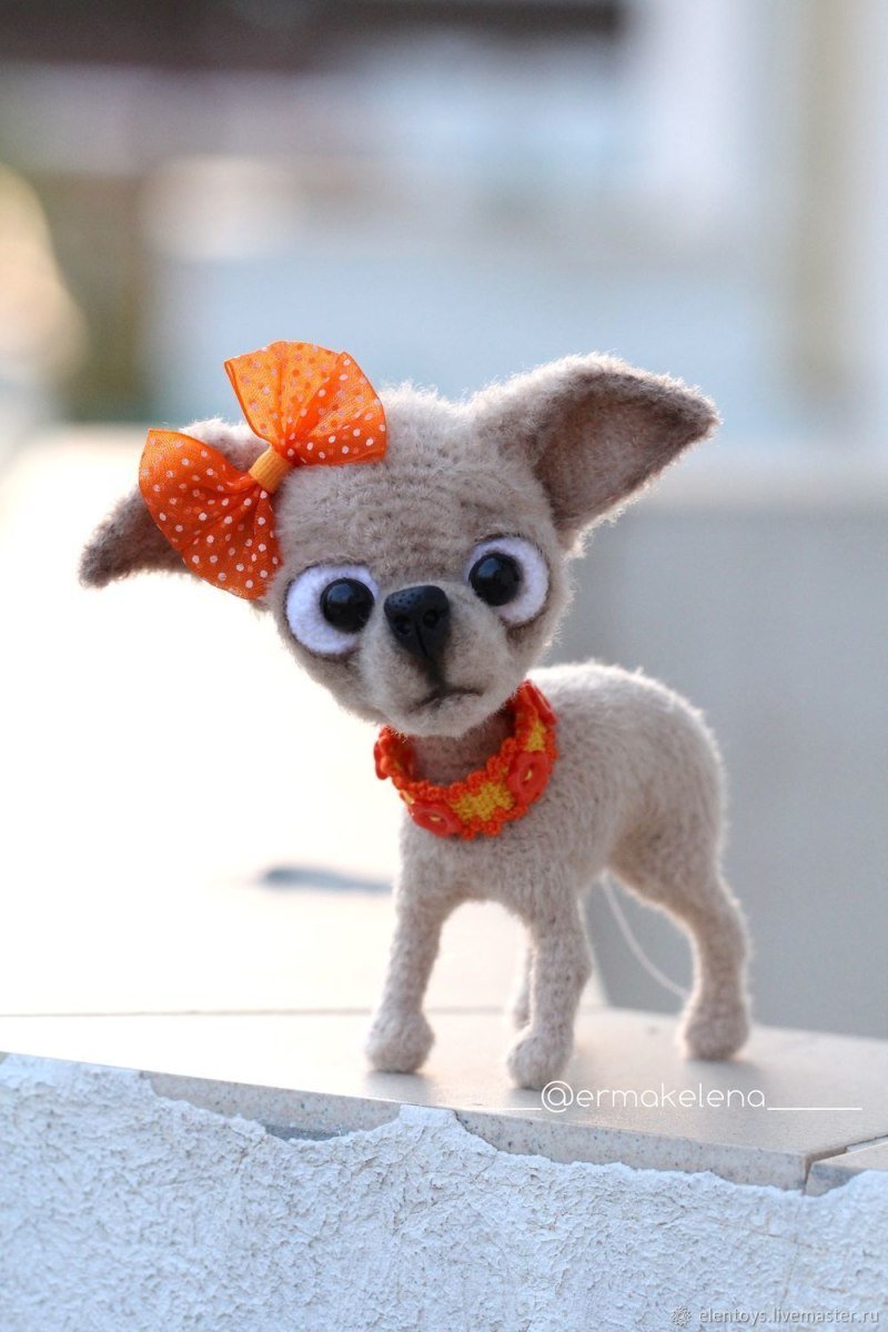 Амигуруми собачка чихуахуа