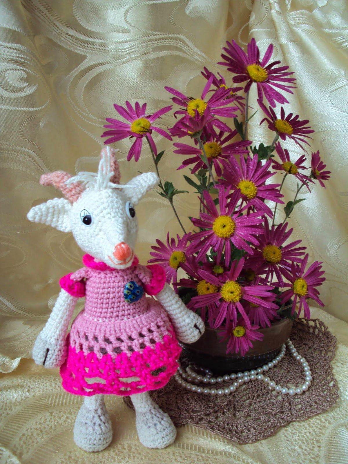 Козочка крючком