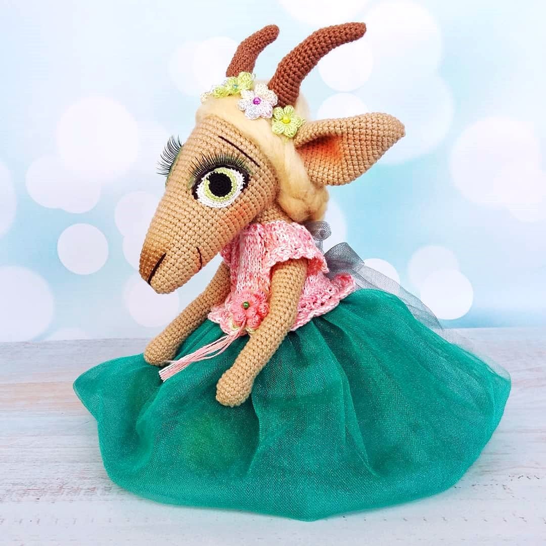 Амигуруми мастер класс козочка