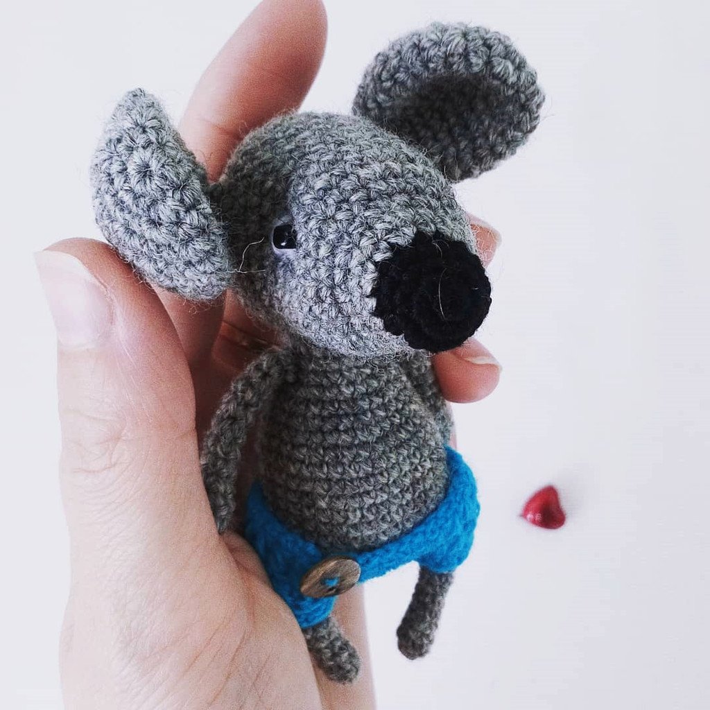 Крыска амигуруми