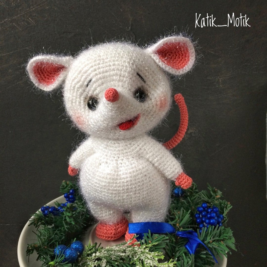 Крысик пухлик крючком мастер класс
