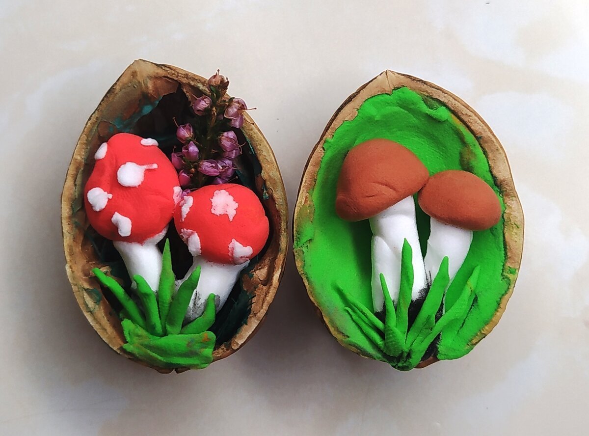 Поделки из грецких орехов