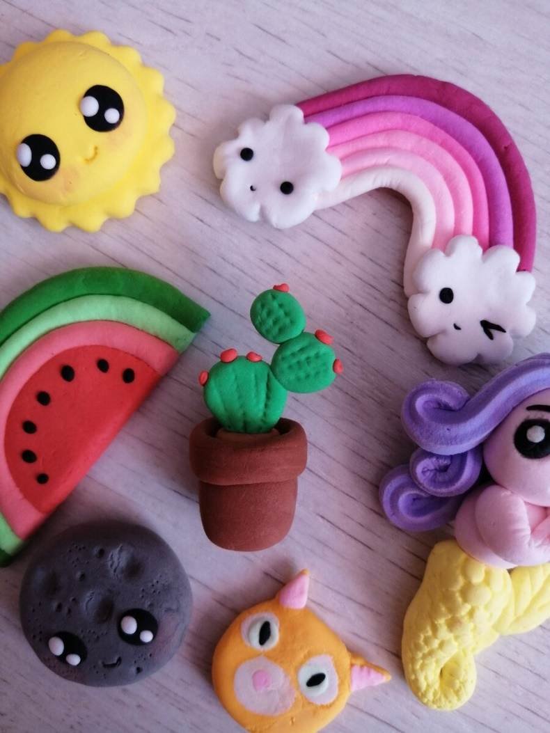 Поделки из мягкого пластилина фото