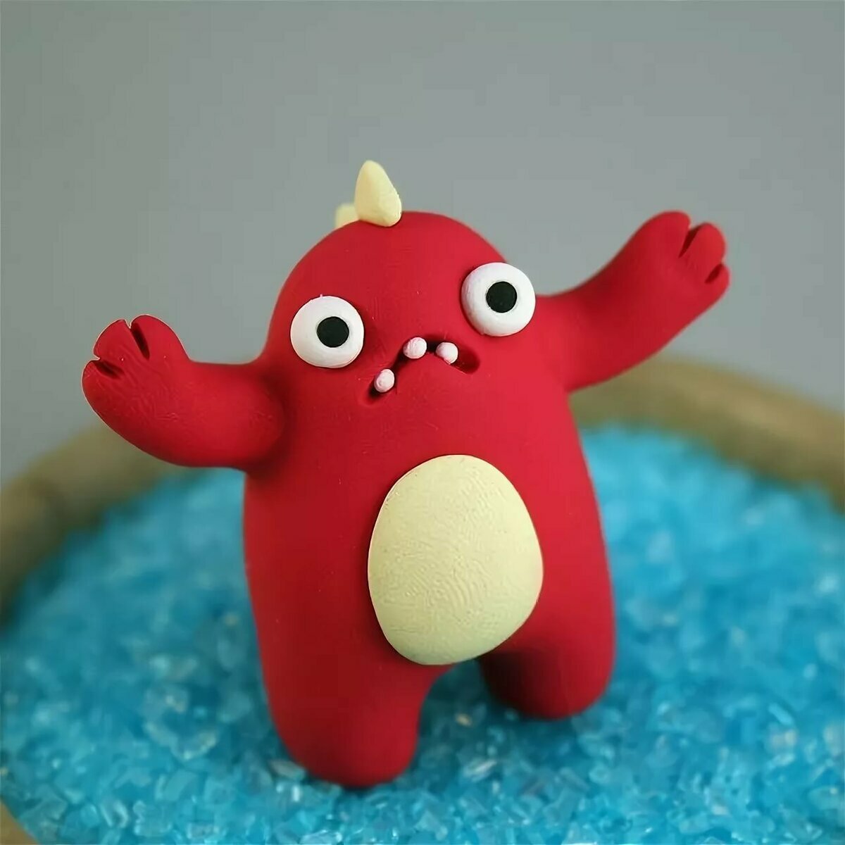 Фигурки из легкого пластилина