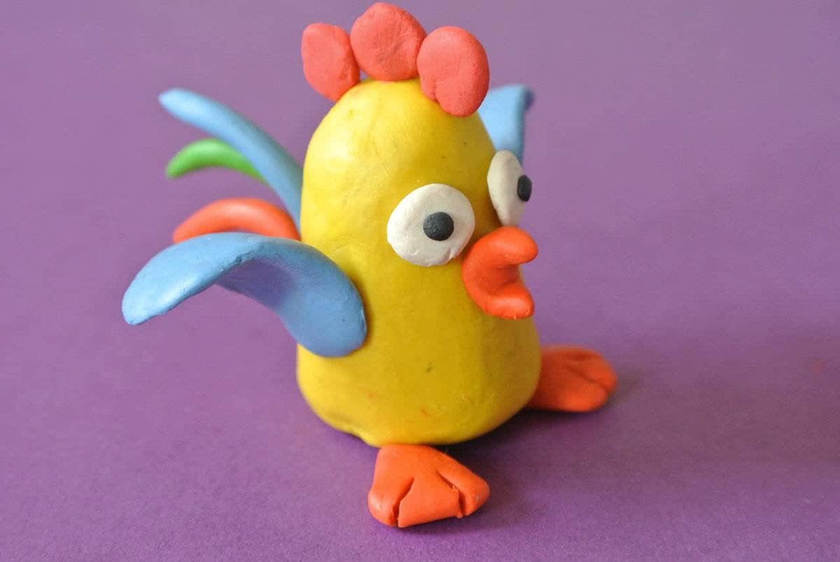 Фигурки из пластилина для детей