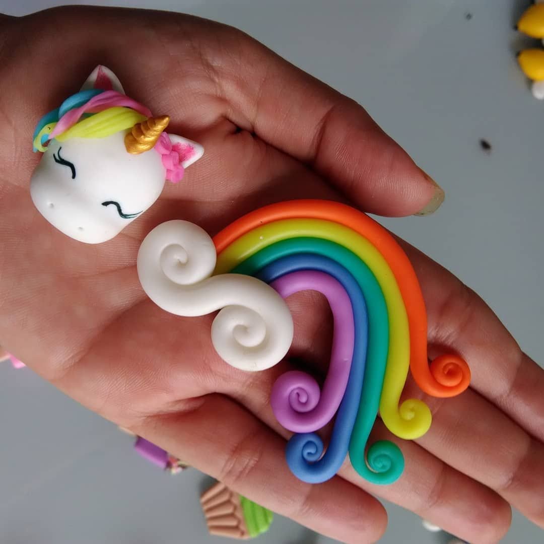 Фигурки из воздушного пластилина