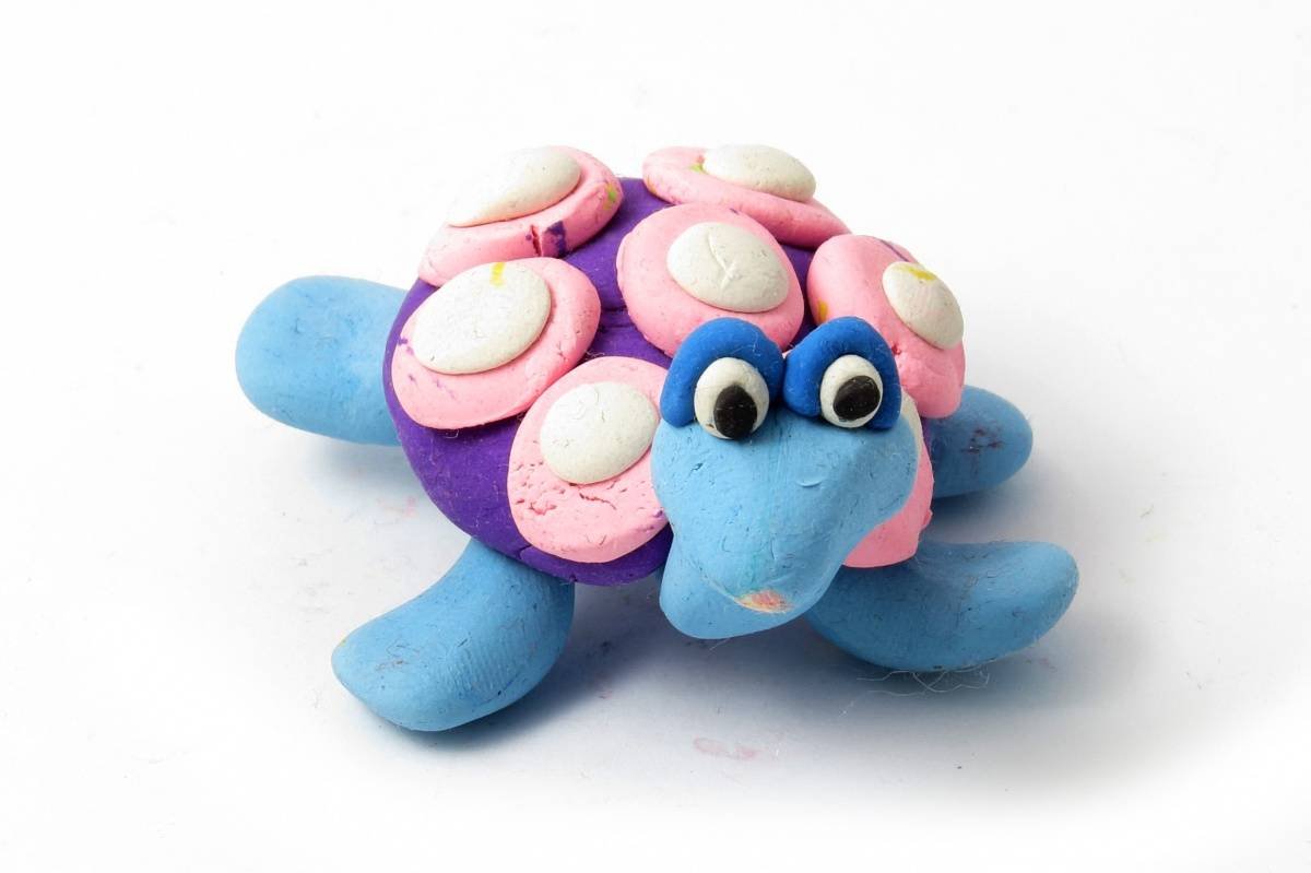 Поделки из пластилина для детей