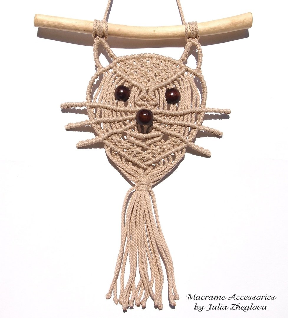 Макраме аксессуары Юлии Жегловой