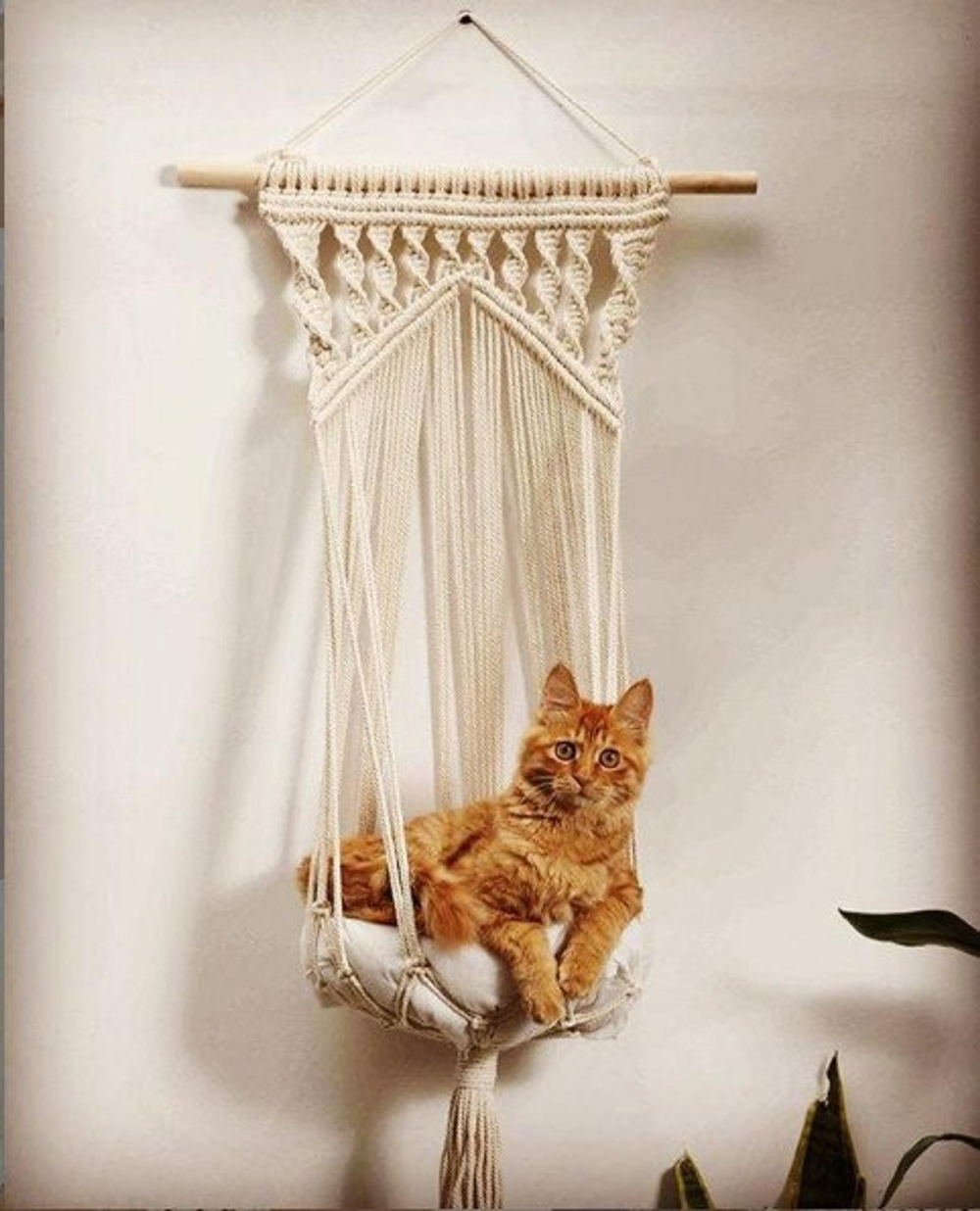 Макраме кот