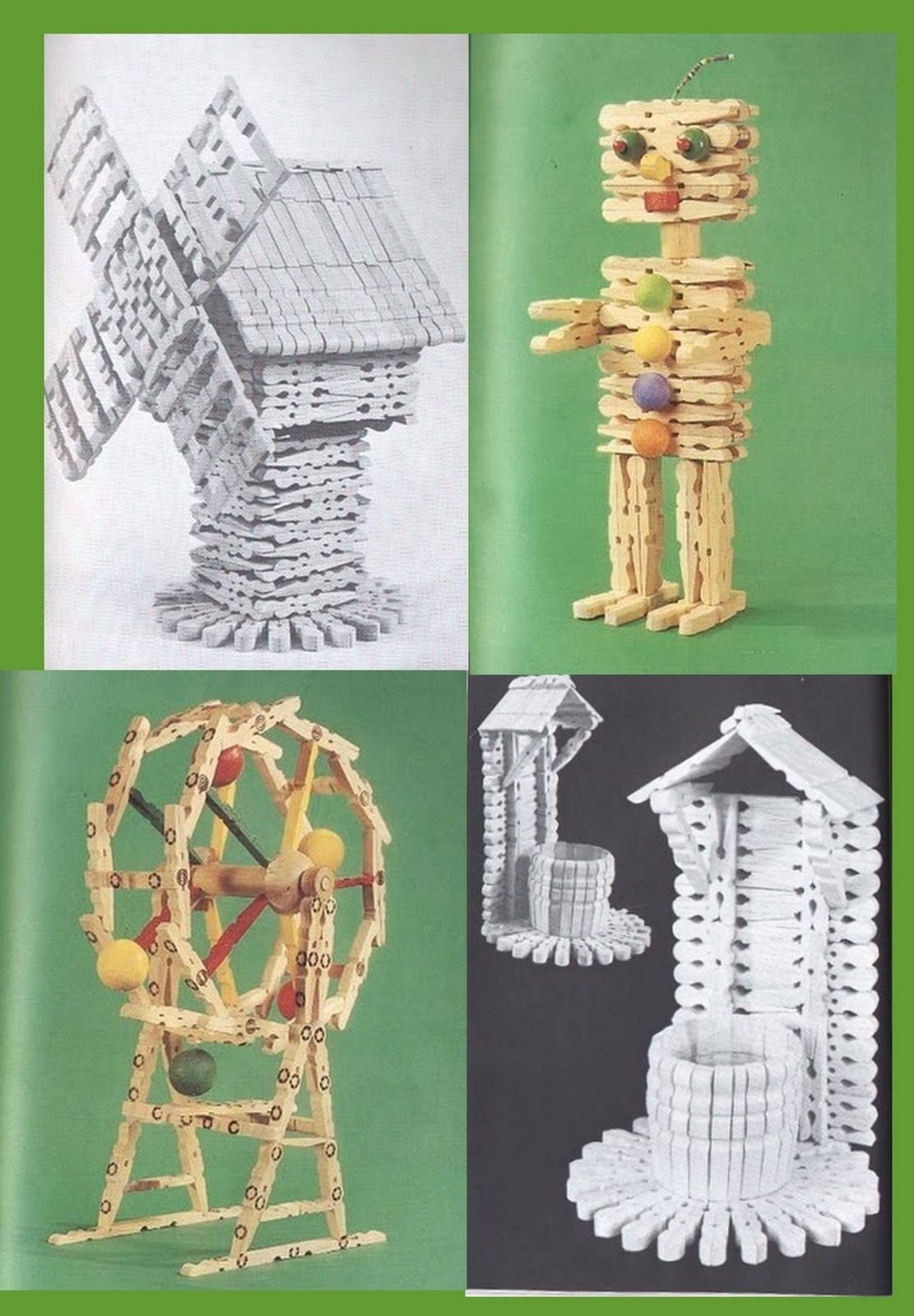 Поделки из деревянных прищепок