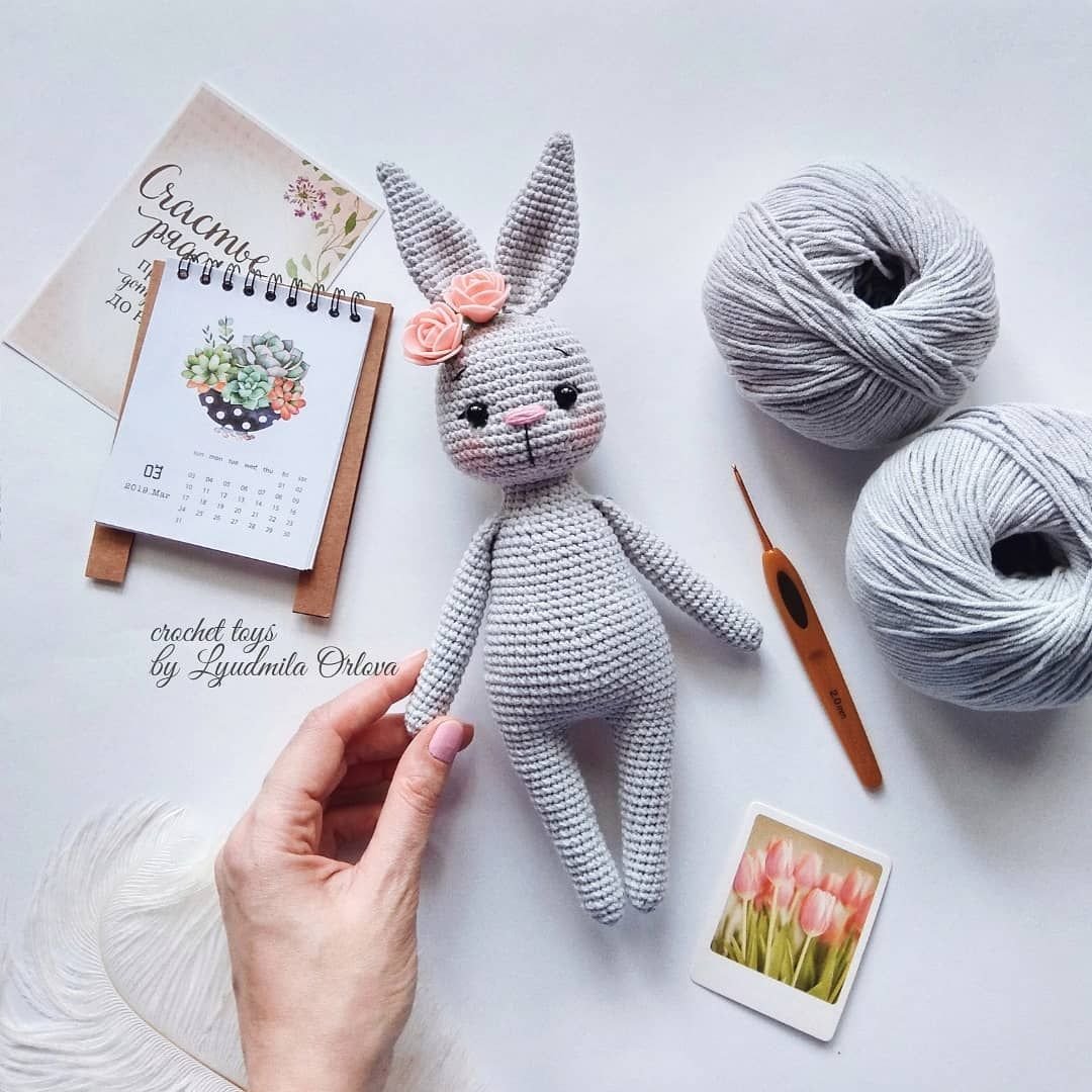 Вязаные игрушки в Сканди стиле