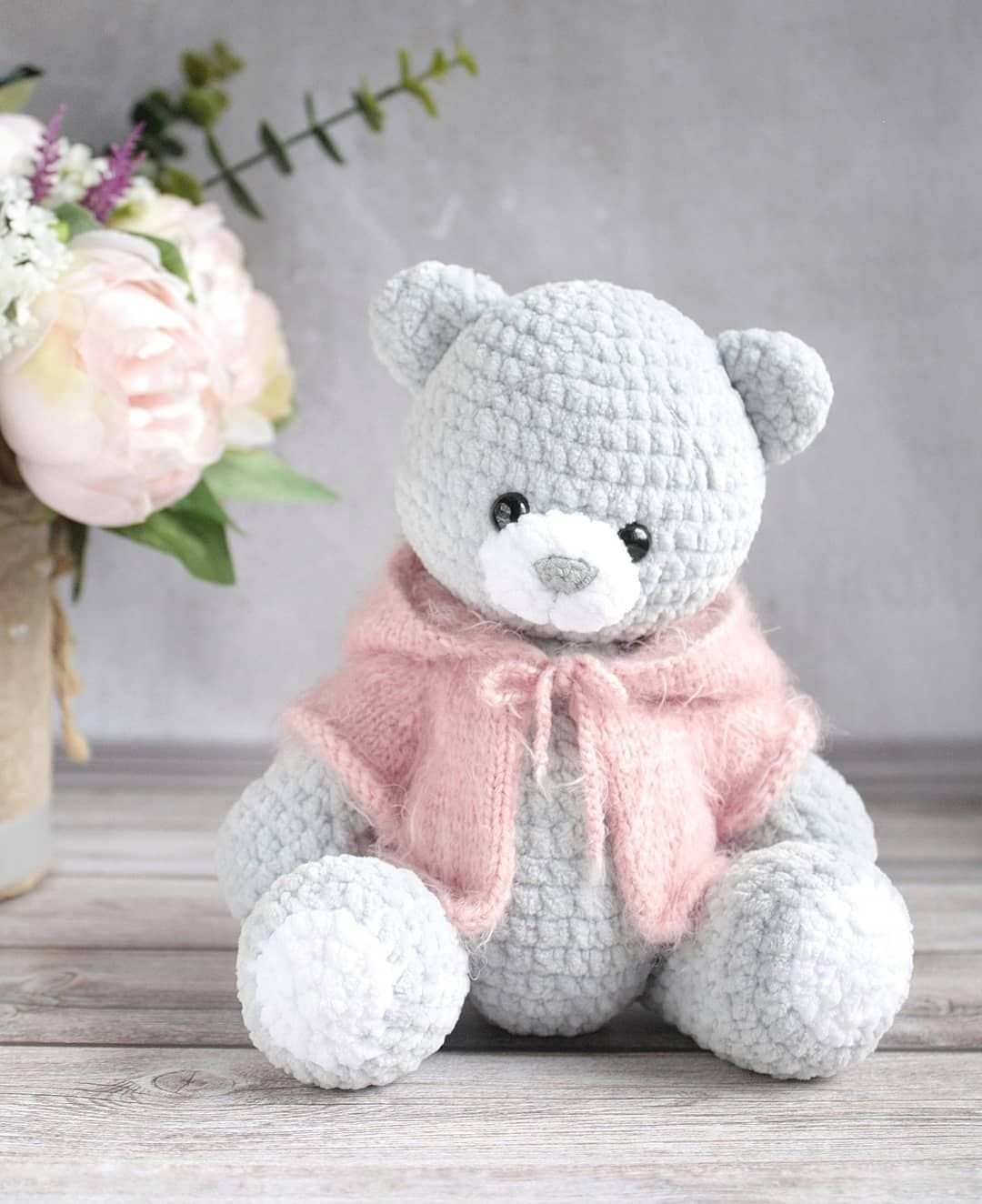 Вязаные плюшевые игрушки