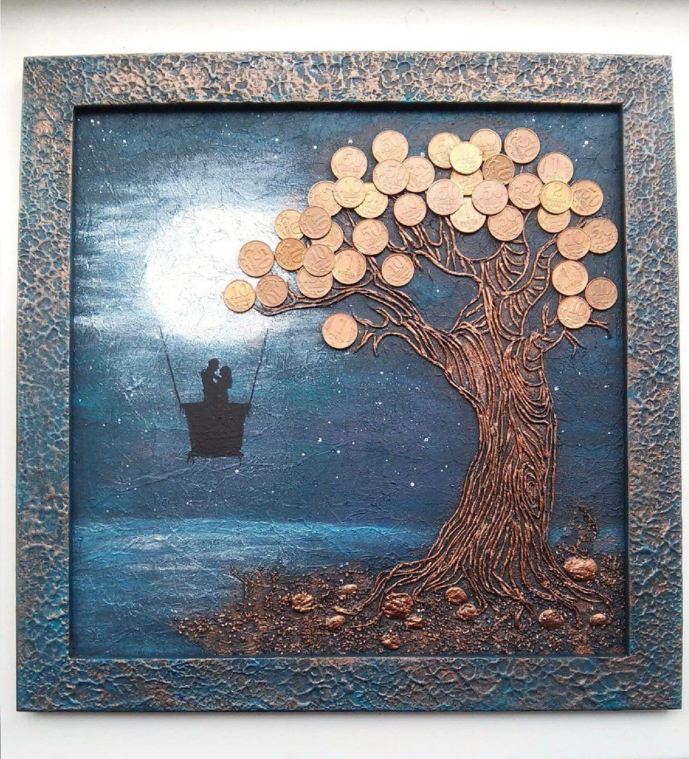 Панно "денежное дерево"