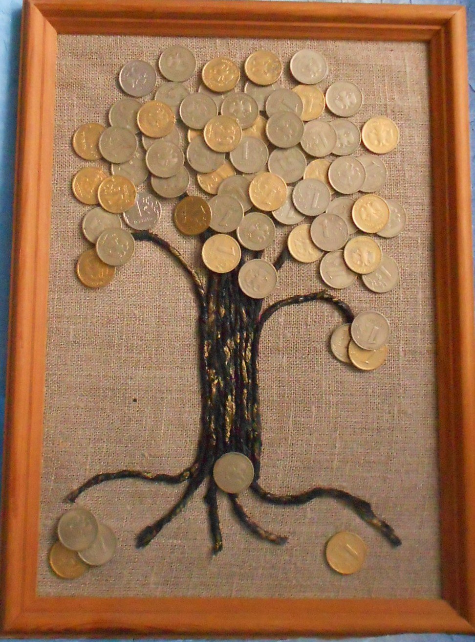 Поделки из монет