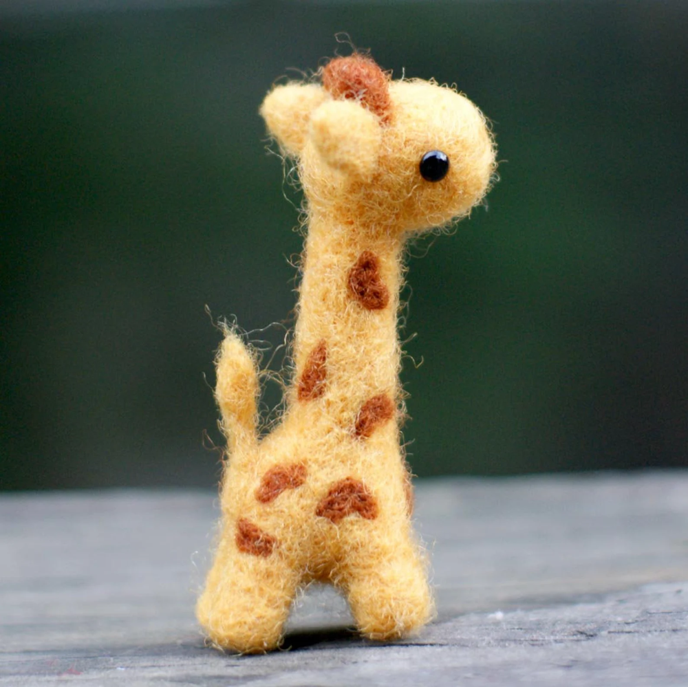 Сухое валяние Жираф