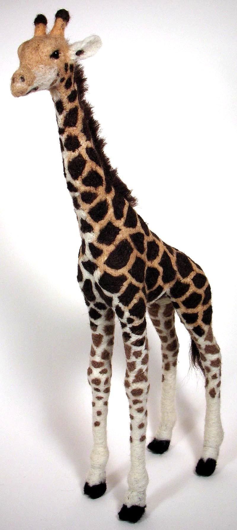 Валяный Жираф