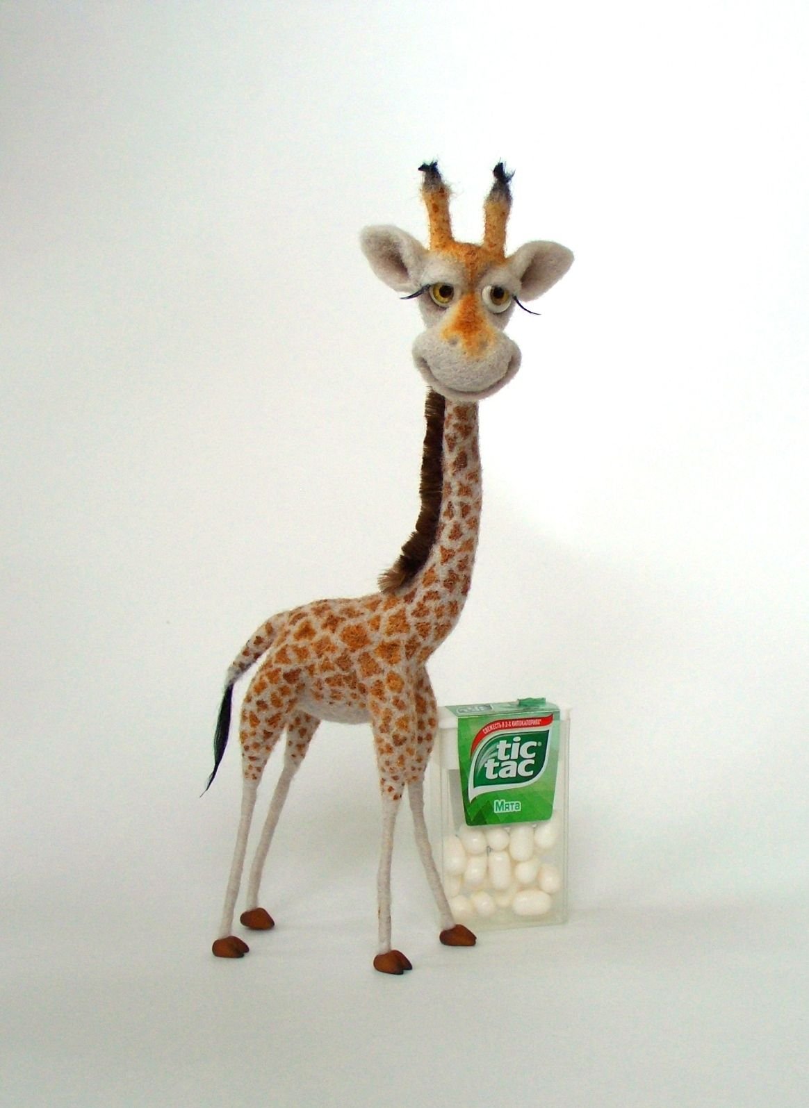 Сухое валяние Жираф