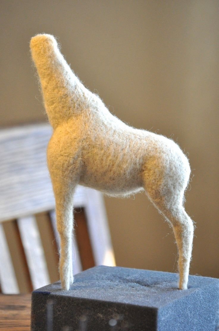 Валяный Жираф