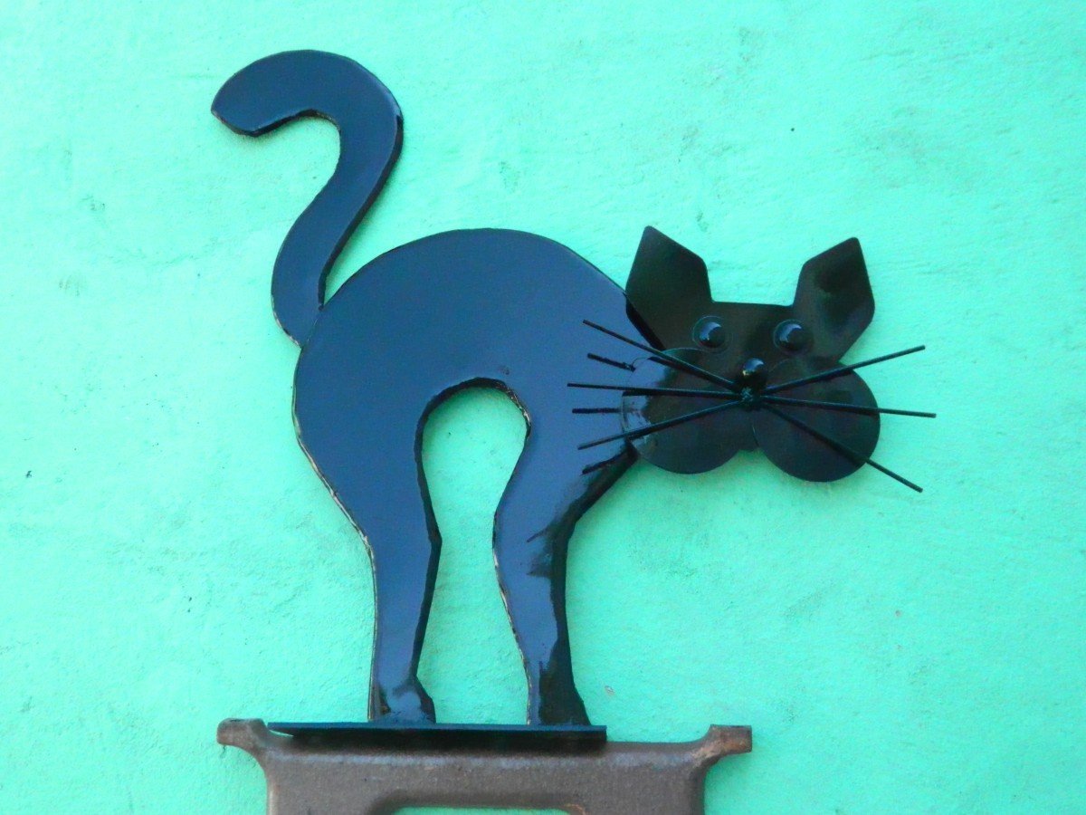 Поделка кошка