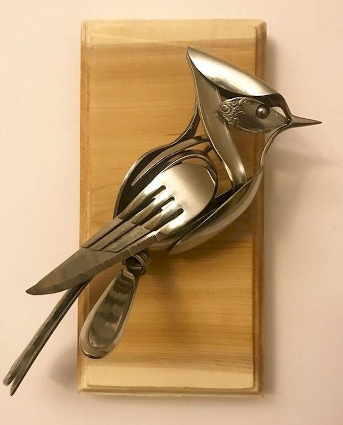 Фигурки из вилок