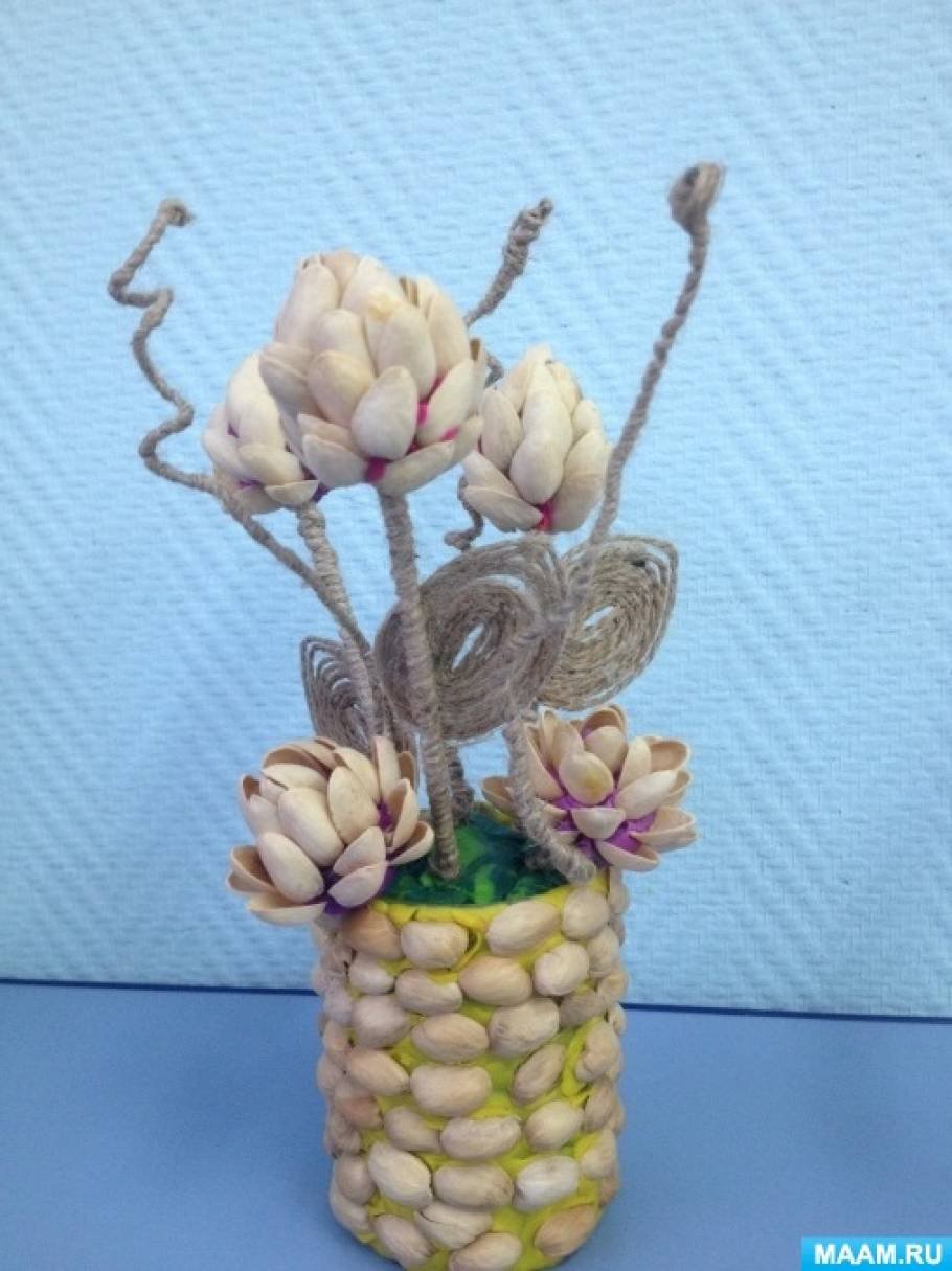 Поделки из скорлупы фисташек