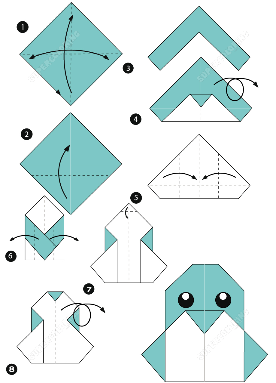 Поделки оригами из бумаги своими руками для начинающих пошагово