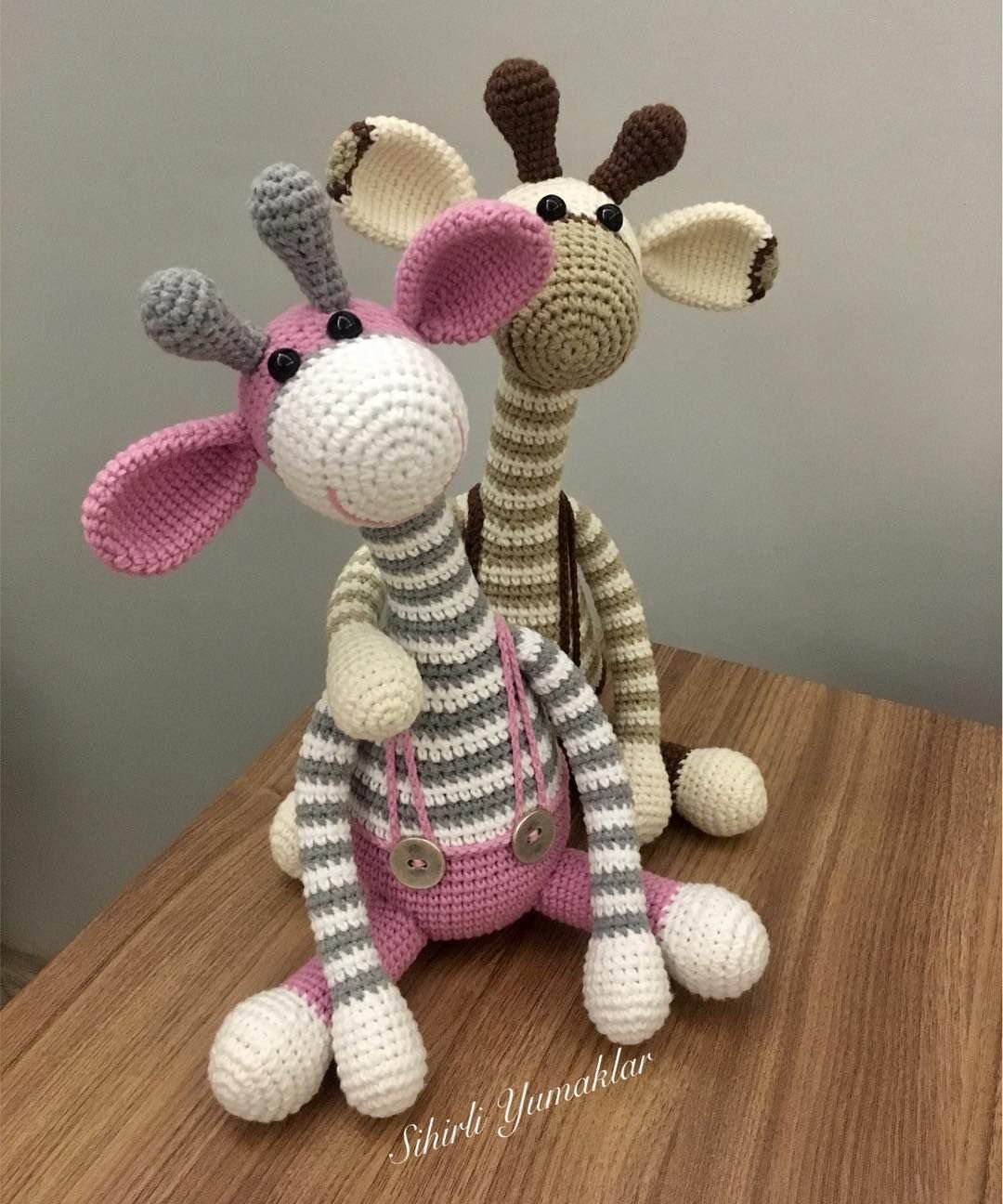 Креативные вязаные игрушки