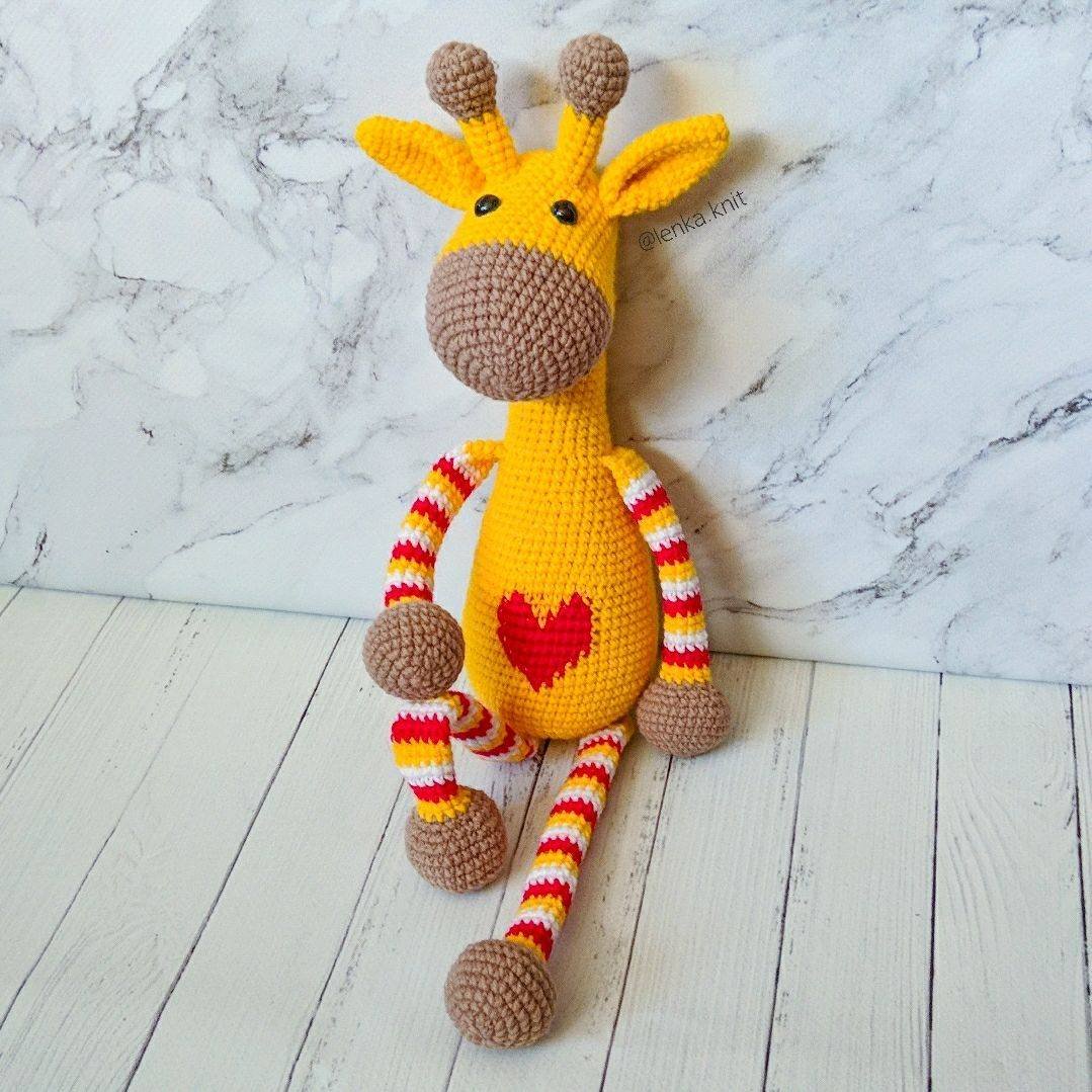 Жираф амигуруми МК