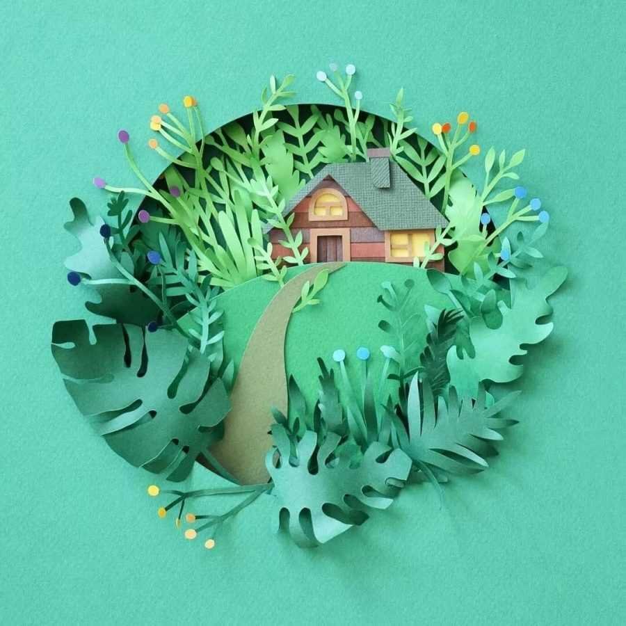 Объемные картины Хелен Масселвайт