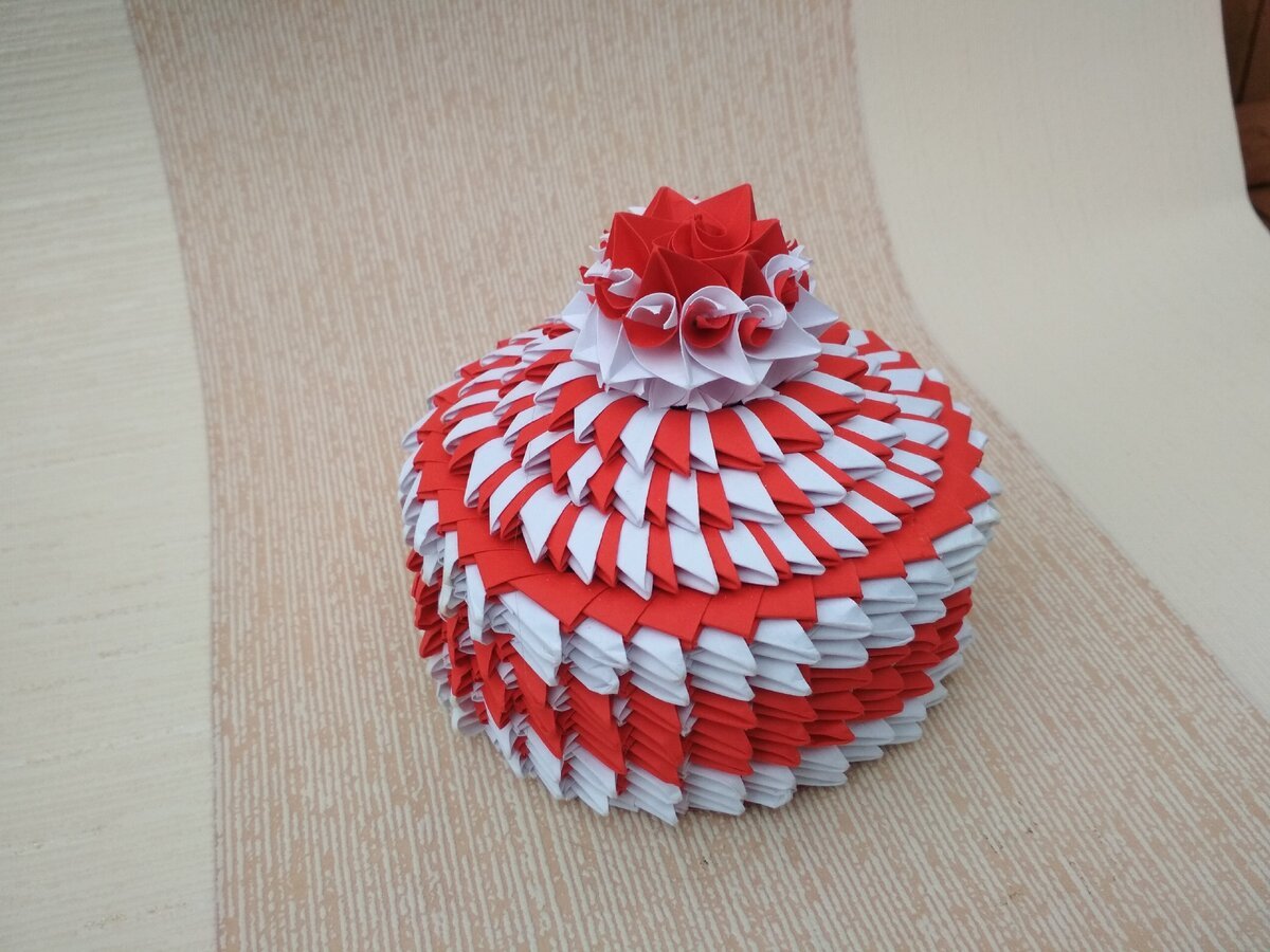 Модульное оригами копилка