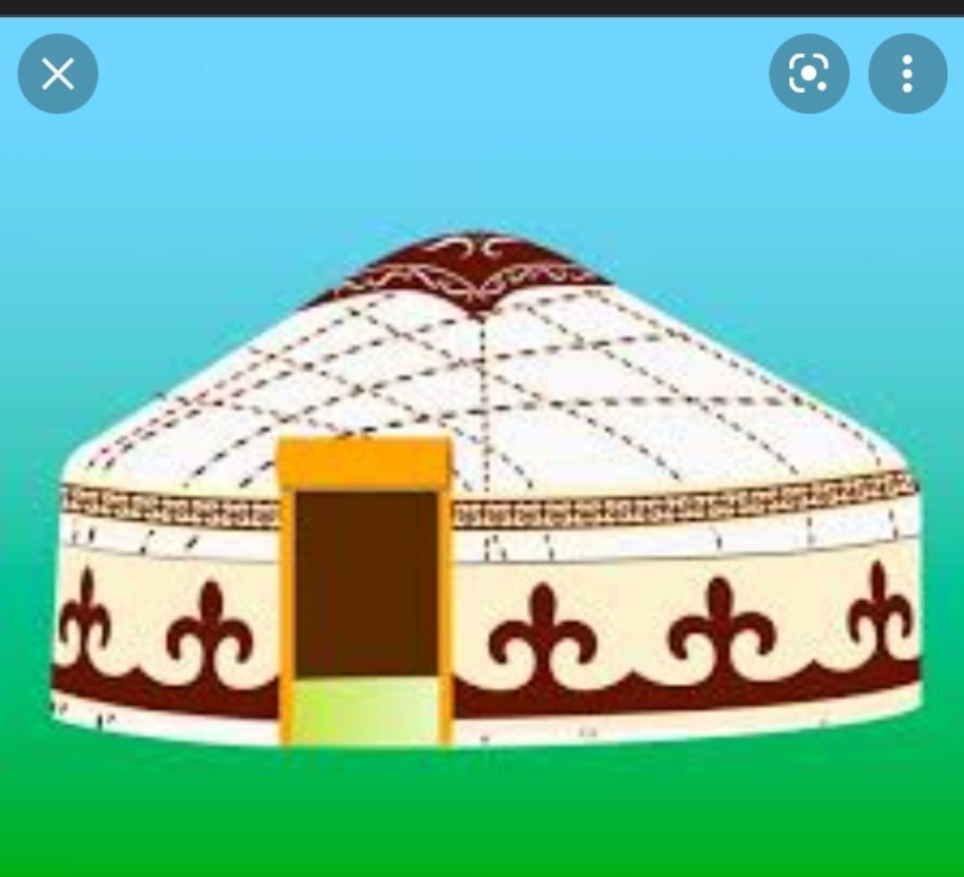 Юрта Башкирская вектор