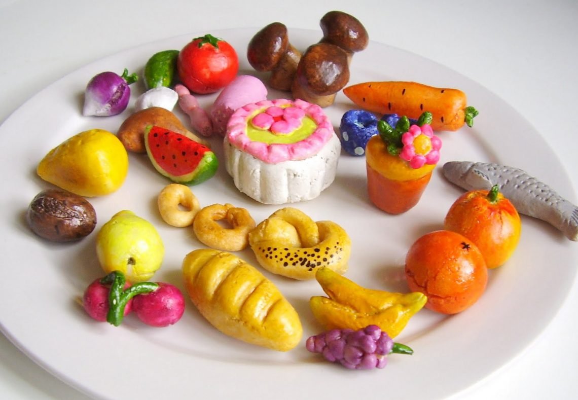 Лепка продуктов питания