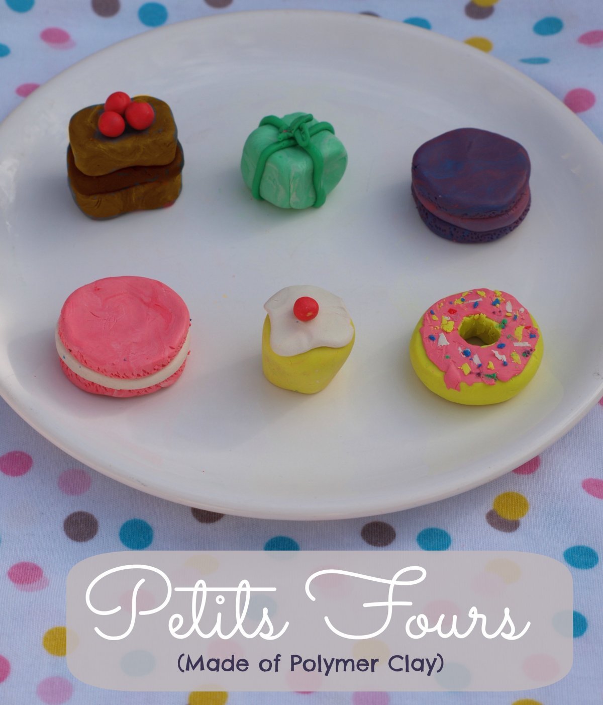 Фигурки из пластилина еда