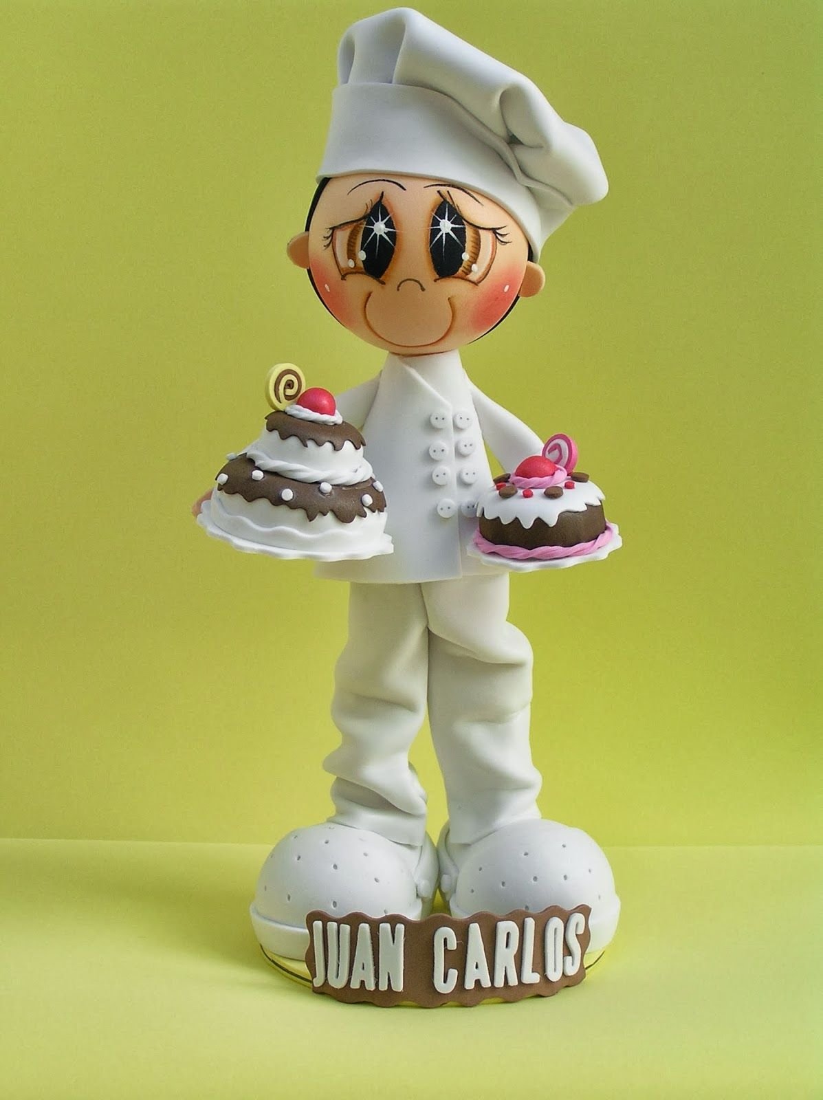 Куклы из фоамирана для кухни